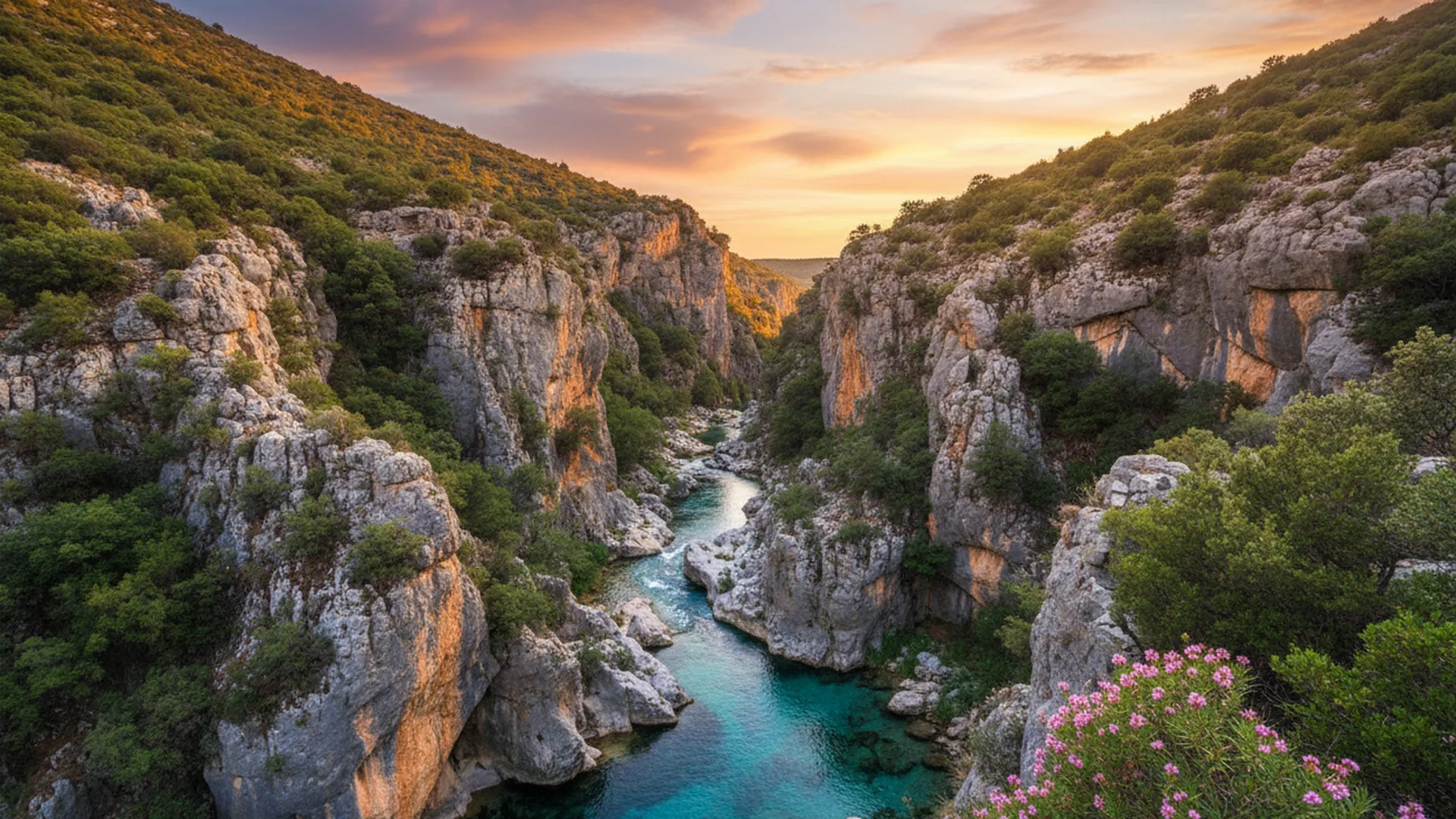 Sorgente carsica di Su Gologone — Oliena (Sardegna)